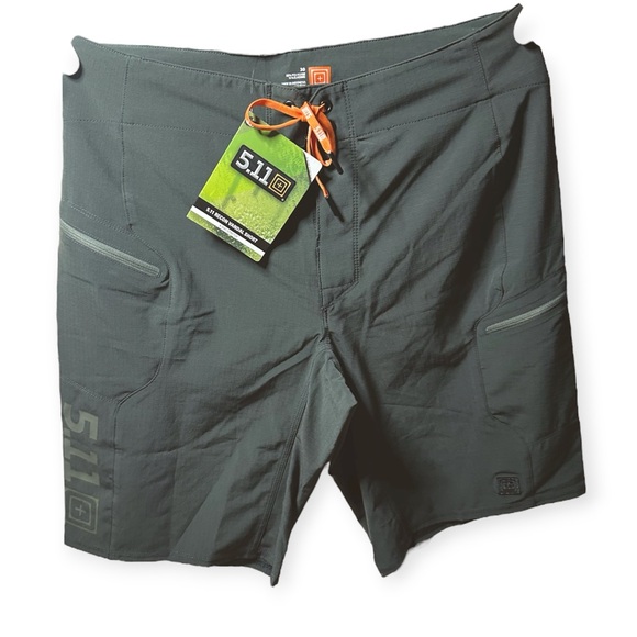5.11 Tactical Men's Swim Shorts - Black - Picture 1 of 3
